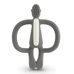 Shop All|Matchstick Monkey Teething Toy And Gel Applicator Grey - cutbabycare.com | baby boutique & care hub