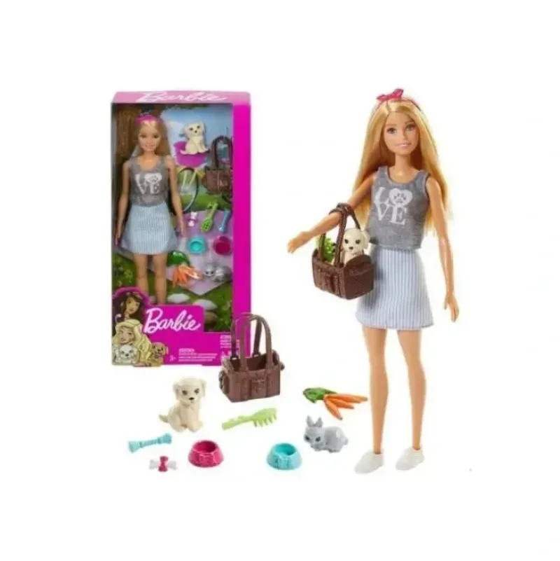 Shop All|Mattel - Barbie Blonde Doll Pet - cutbabycare.com | baby boutique & care hub