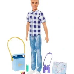 Shop All|Mattel - Barbie Blonde Ken Doll with Blue Eyes in Plaid Shirt - cutbabycare.com | baby boutique & care hub