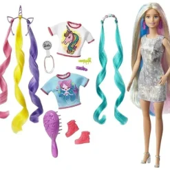 Shop All|Mattel - Barbie Fantasy Long Colorful Blonde Hair with Mermaid - cutbabycare.com | baby boutique & care hub