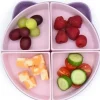 Shop All|Melii - 100% Silicone Divided Suction Plate with Removable Dividers, Cat - cutbabycare.com | baby boutique & care hub