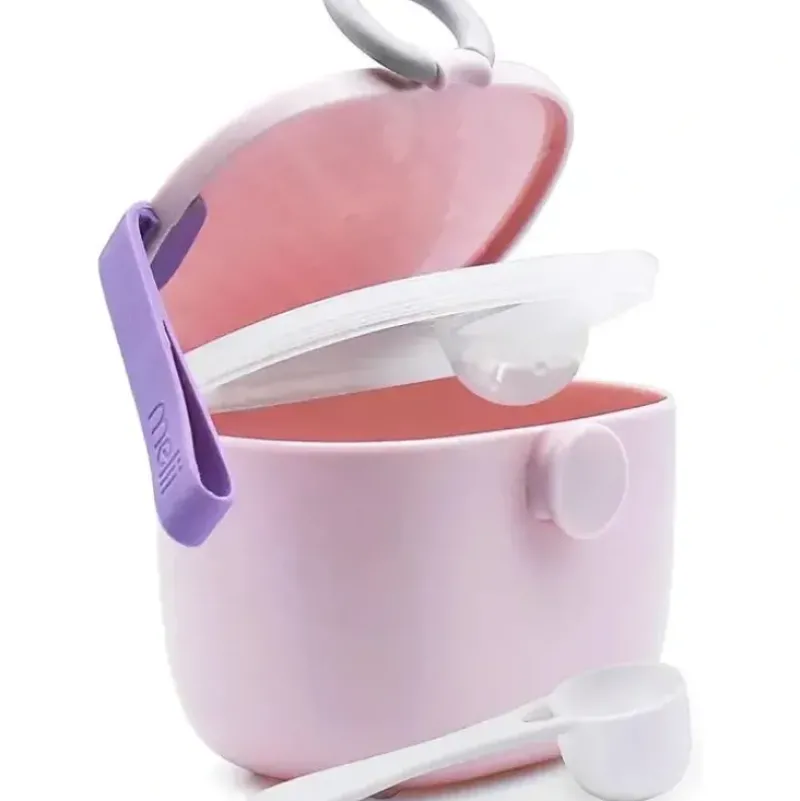 Shop All|Melii - Baby Formula Storage Container with Integrated Scoop 400ml / 13.5oz Capacity, Pink - cutbabycare.com | baby boutique & care hub