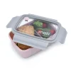 Shop All|Melii - Bento Box with Removable Compartments, 800ml, Pink Purple Grey - cutbabycare.com | baby boutique & care hub