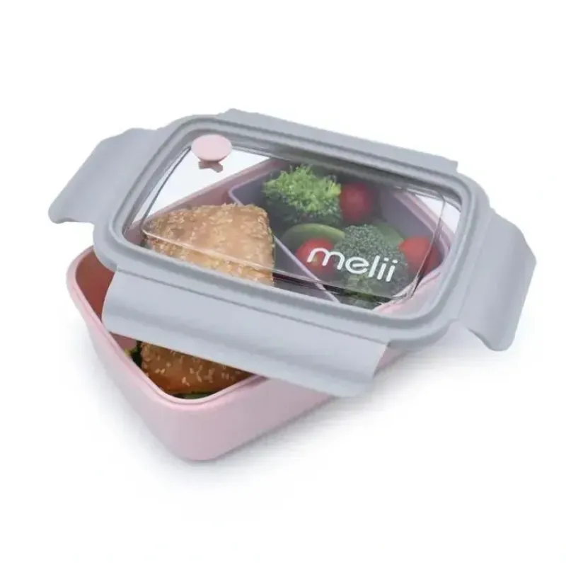 Shop All|Melii - Bento Box with Removable Compartments, 1250ml, Pink Purple Grey - cutbabycare.com | baby boutique & care hub