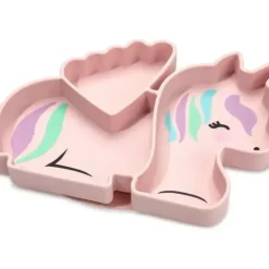 Shop All|Melii - Divided Silicone Suction Plate, Unicorn - cutbabycare.com | baby boutique & care hub