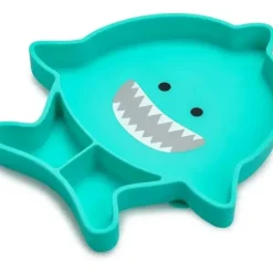 Shop All|Melii - Divided Silicone Suction Plate, Shark - cutbabycare.com | baby boutique & care hub
