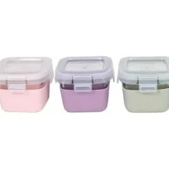 Shop All|Melii - Glass Food Storage Containers with Silicone Sleeve, 5.4oz, Pink, Purple, Grey - cutbabycare.com | baby boutique & care hub