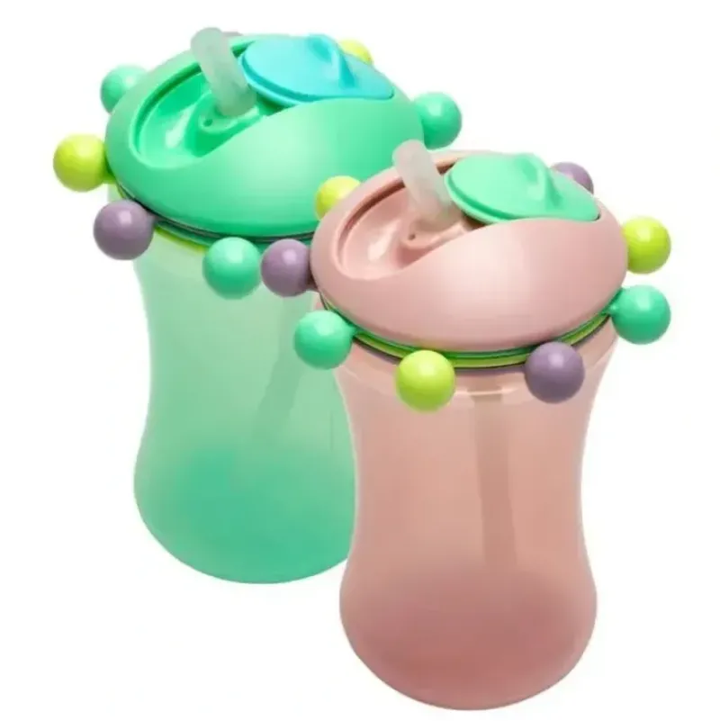 Shop All|Melii - 2Pk Abacus Straw Sippy Cup, Mint/Pink - cutbabycare.com | baby boutique & care hub