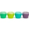 Shop All|Melii - 4Pk Snap & Go Baby Food Storage Containers with Lids, Multicolour, 4 Oz - cutbabycare.com | baby boutique & care hub