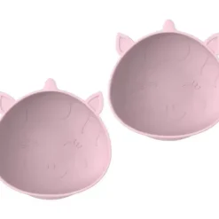 Shop All|Melii - Silicone Suction Bowls for Babies and Toddlers, 10.1 oz - 2 Pack, Unicorn Pink - cutbabycare.com | baby boutique & care hub