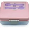 Shop All|Melii - Two Tier Bento, 48.8 Oz, Pink - cutbabycare.com | baby boutique & care hub