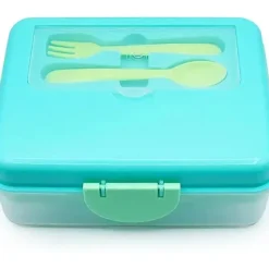 Shop All|Melii - Two Tier Bento, 48.8 Oz, Blue Mint Lime - cutbabycare.com | baby boutique & care hub