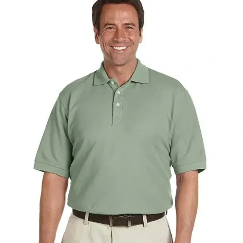 Shop All|Men's Short Sleeve Polo Shirt - Green (Adult) - cutbabycare.com | baby boutique & care hub