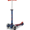 Shop All|Micro Kickboard - Mini Deluxe LED 3-Wheeled, Navy Blue - cutbabycare.com | baby boutique & care hub