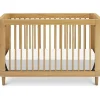 Health Safety|Million Dollar Baby - Namsake Marin with Cane 3-in-1 Convertible Crib, Honey | Honey Cane - cutbabycare.com | baby boutique & care hub