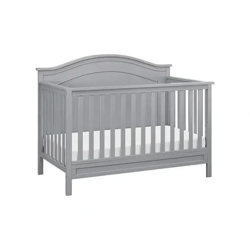 Shop All|Million Dollar Baby Charlie 4-In-1 Convertible Crib - Gray - cutbabycare.com | baby boutique & care hub
