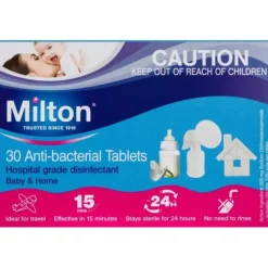 Shop All|Milton 30 Anti-bacterial Tablets - cutbabycare.com | baby boutique & care hub