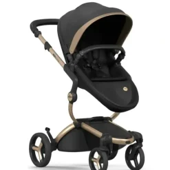 Stroller|Mima - Xari Max Stroller Special Edition, Black/Gold - cutbabycare.com | baby boutique & care hub