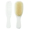 Shop All|Mininor Comb & Brush Set Baby/Infant Soft Natural Bristles Hair Care 0m+ White - cutbabycare.com | baby boutique & care hub