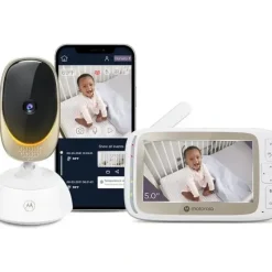 Shop All|Motorola - Baby Monitor VM85 Indoor WiFi Video with Camera & Mood Light - cutbabycare.com | baby boutique & care hub