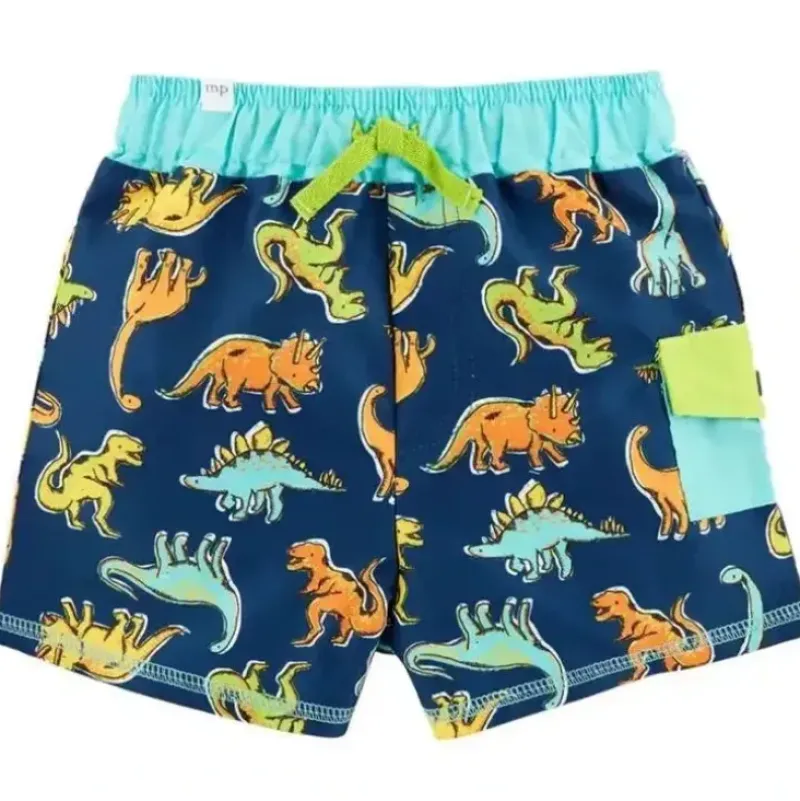 Shop All|Mud Pie - Baby Boy Dino Swim Trunks - cutbabycare.com | baby boutique & care hub