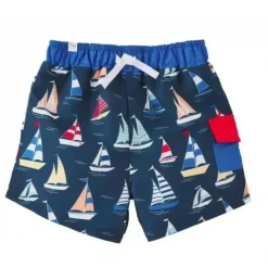 Shop All|Mud Pie - Baby Boy Sailboat Swim Trunks - cutbabycare.com | baby boutique & care hub