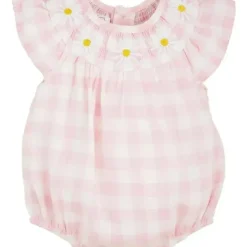 Shop All|Mud Pie - Baby Girl Smocked Daisy Bubble - cutbabycare.com | baby boutique & care hub