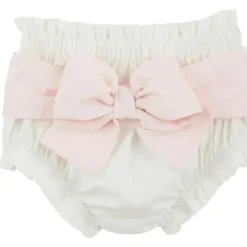 Shop All|Mud Pie - Baby Girl White Bow Diaper Cover - cutbabycare.com | baby boutique & care hub