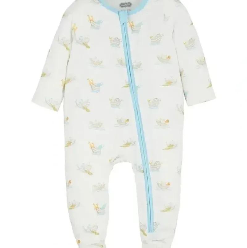 Shop All|Mud Pie - Baby Girls Noahs Ark Sleeper - cutbabycare.com | baby boutique & care hub