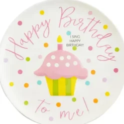 Shop All|Mud Pie - Birthday Girl Singing Plate - cutbabycare.com | baby boutique & care hub