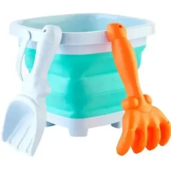 Shop All|Mud Pie - Blue Collapsible Baby Bucket Set - cutbabycare.com | baby boutique & care hub
