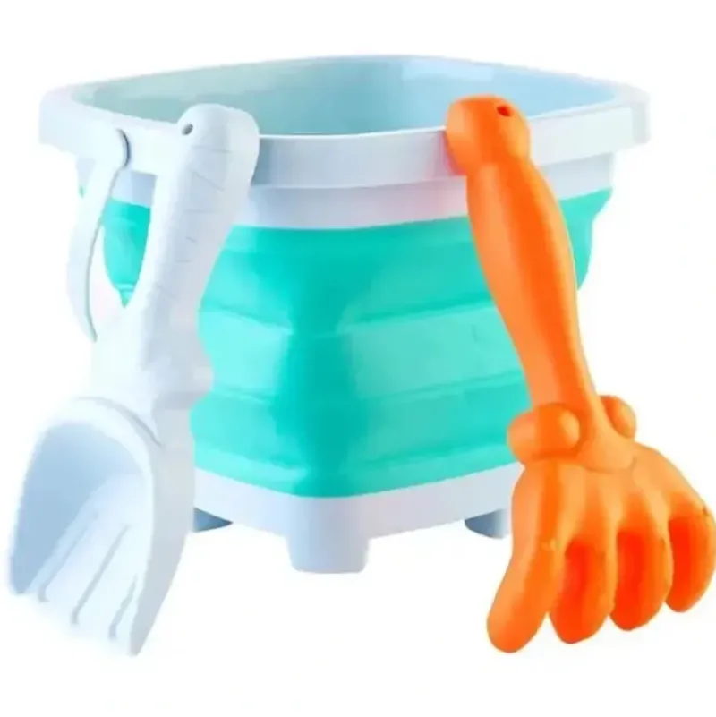 Shop All|Mud Pie - Blue Collapsible Baby Bucket Set - cutbabycare.com | baby boutique & care hub
