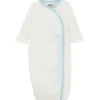 Shop All|Mud Pie - Blue Hello World Gown, 0/3M - cutbabycare.com | baby boutique & care hub