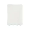 Shop All|Mud Pie - Blue Scallop Chenille Blanket - cutbabycare.com | baby boutique & care hub