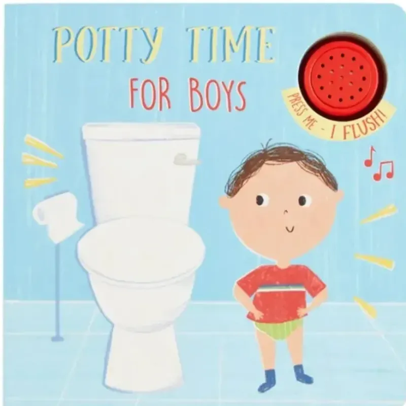 Shop All|Mud Pie - Boy Potty Time Board Book - cutbabycare.com | baby boutique & care hub