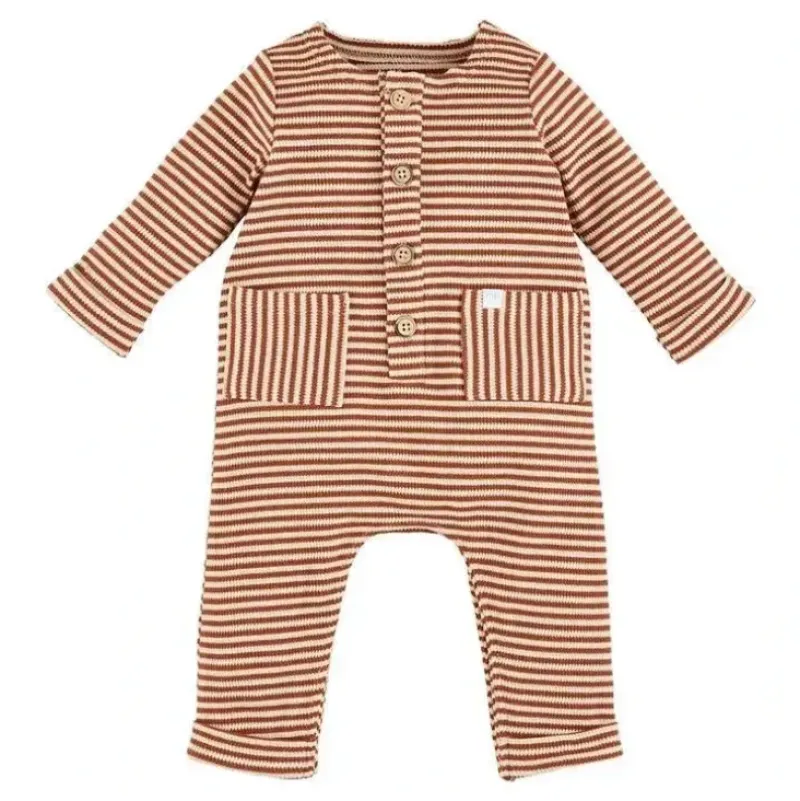 Shop All|Mud Pie - Brown Stripe One-Piece, 3-6 Months - cutbabycare.com | baby boutique & care hub