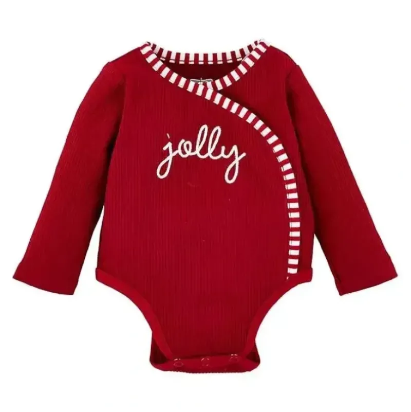 Shop All|Mud Pie - Chainstitch Xmas Crawlers - cutbabycare.com | baby boutique & care hub