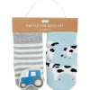 Shop All|Mud Pie - Cow Rattle Toe Sock Set - cutbabycare.com | baby boutique & care hub