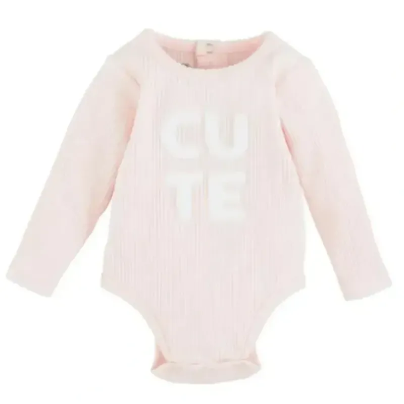 Shop All|Mud Pie - Cute Crawler Bodysuit, Pink - cutbabycare.com | baby boutique & care hub