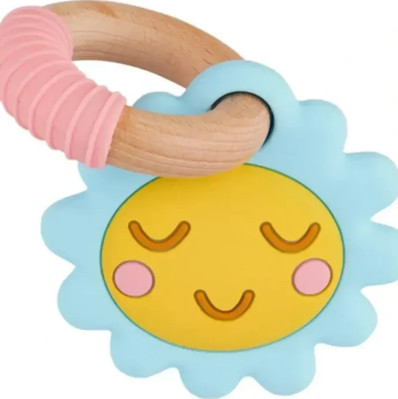Shop All|Mud Pie - Flower Teething Ring - cutbabycare.com | baby boutique & care hub