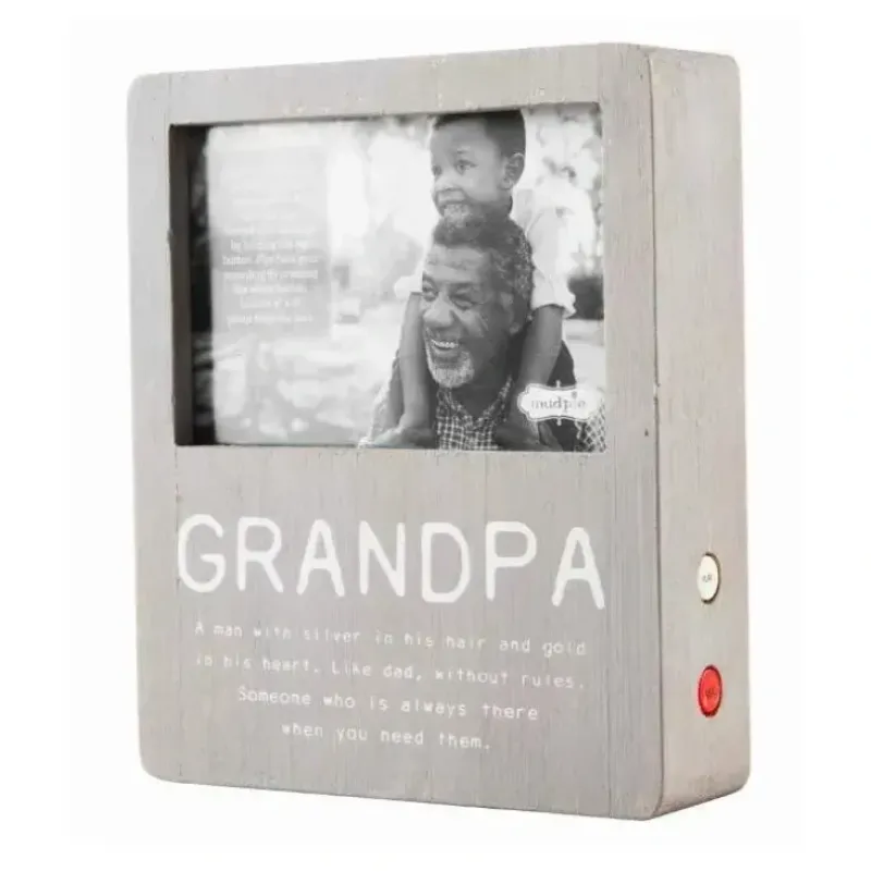 Shop All|Mud Pie - Grandpa Voice Recorded Picture Frame - cutbabycare.com | baby boutique & care hub