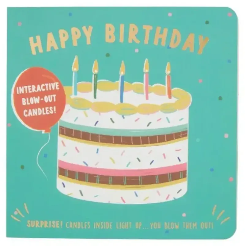 Shop All|Mud Pie - Happy Birthday Board Book - cutbabycare.com | baby boutique & care hub