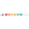 Shop All|Mud Pie - Heart Silicone Pacy Strap - cutbabycare.com | baby boutique & care hub