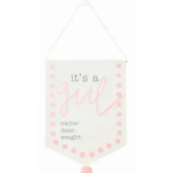 Shop All|Mud Pie - It's a Girl New Baby Sign - cutbabycare.com | baby boutique & care hub