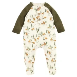 Shop All|Mud Pie - Little Deer Ditsy Sleeper, 3-6 Months - cutbabycare.com | baby boutique & care hub