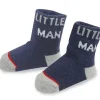 Shop All|Mud Pie - Little Man Socks, Blue - cutbabycare.com | baby boutique & care hub