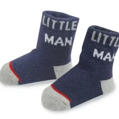 Shop All|Mud Pie - Little Man Socks, Blue - cutbabycare.com | baby boutique & care hub