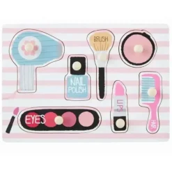 Shop All|Mud Pie - Makeup Knob Wood Puzzle - cutbabycare.com | baby boutique & care hub