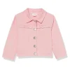 Shop All|Mud Pie - Pink Denim Jacket - cutbabycare.com | baby boutique & care hub