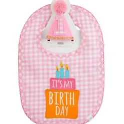 Shop All|Mud Pie - Pink Gingham Cake Smash Set - cutbabycare.com | baby boutique & care hub